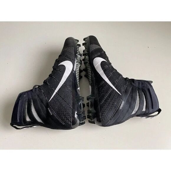 Nike Vapor Untouchable 3 Elite Black Promo Cleats AO3006-010 Men's Size 12.5 - Picture 8 of 14